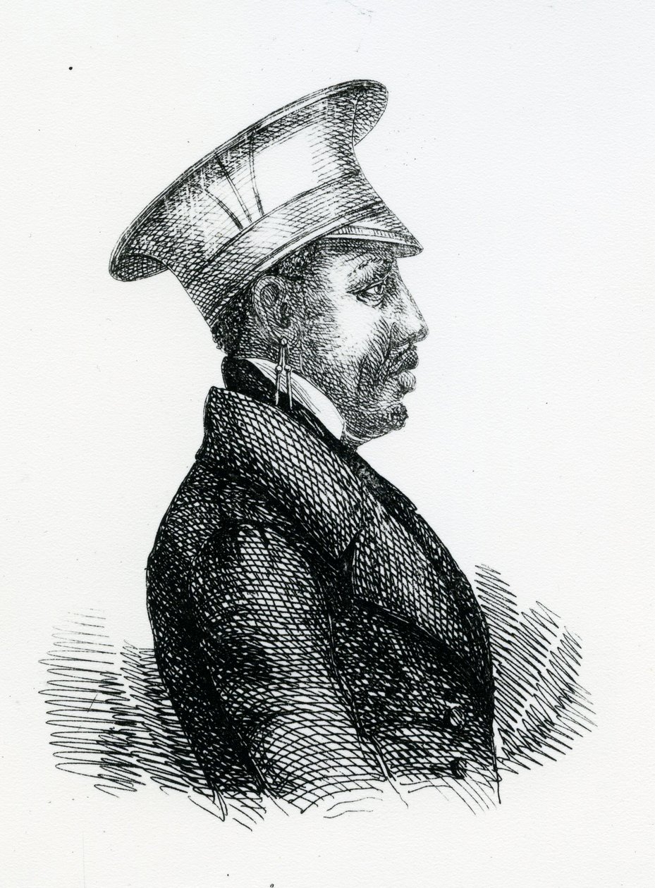 King Moshoeshoe I (c.1786-1870) by English School
