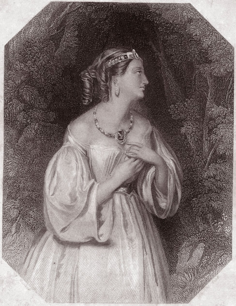 Lavinia, Daughter of Titus, Fiancee of Bassianus in 