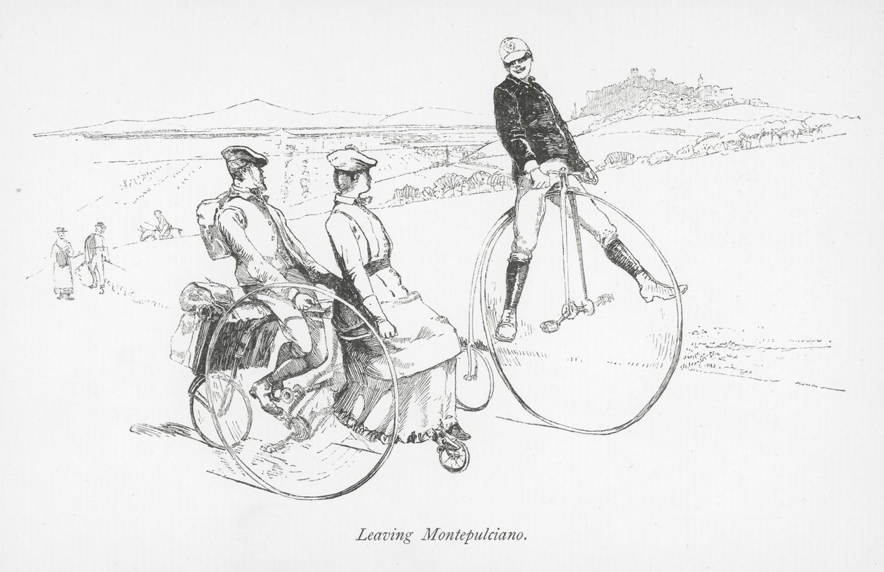 Leaving Montepulciano by English School