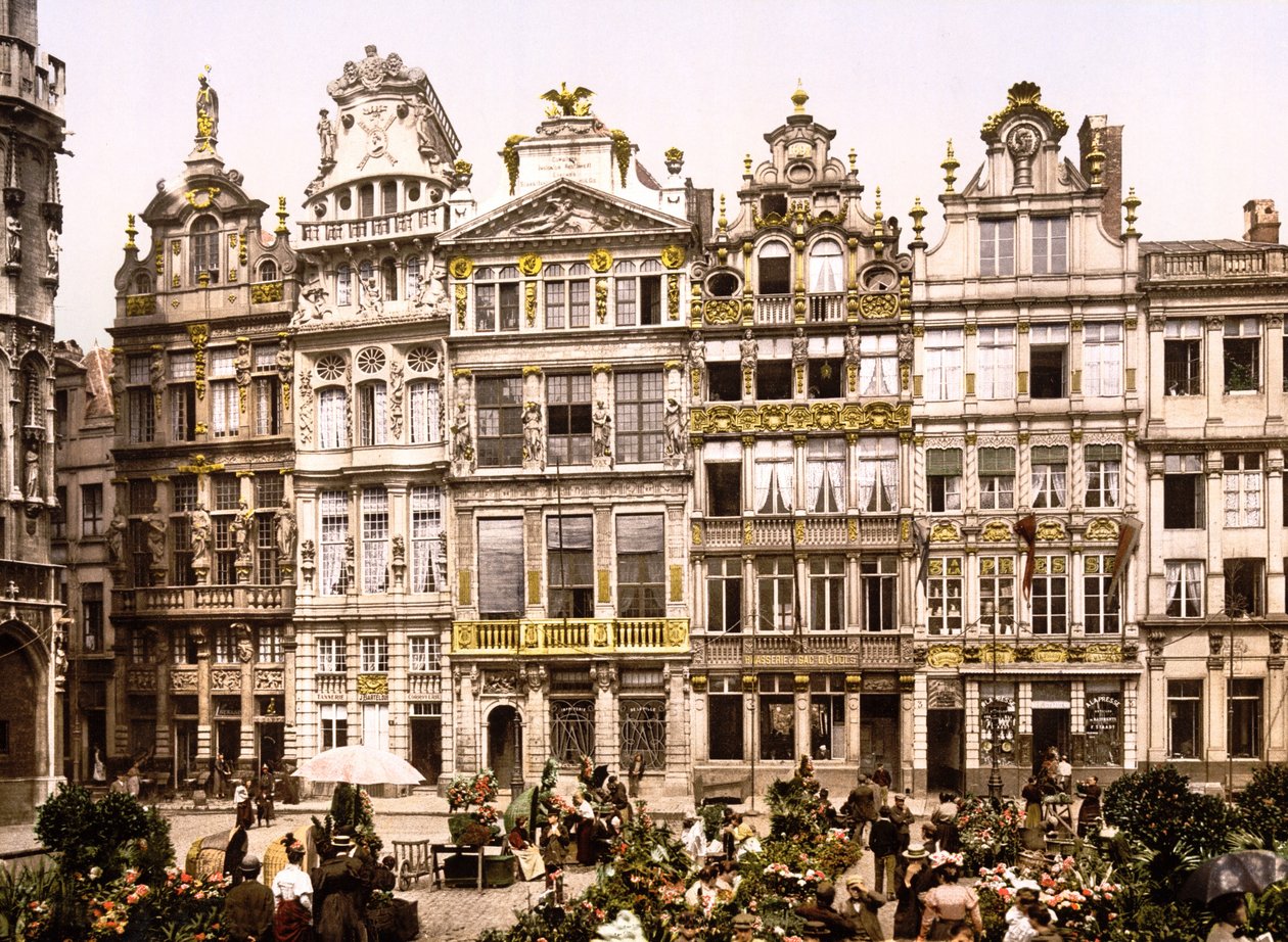 Les Vieilles Maisons de la Grande Place, Brussels by English School