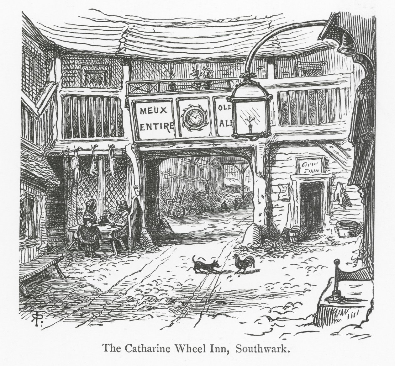 London Clubs: The Catharine Wheel Inn, Southwark by English School