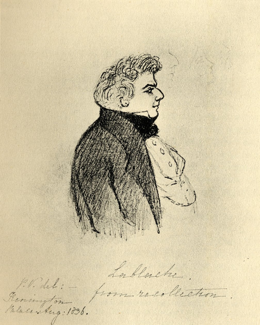 Luigi Lablache (1784-1858) (engraving) by English School