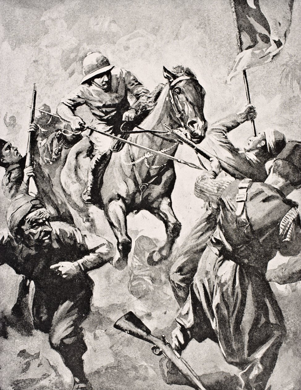 Major George Godfrey Massy Wheeler, from 'The War Illustrated Album ...