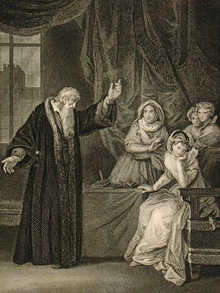 Mary, Queen of Scots (1542-87) and John Knox (c.1512-72) by English School