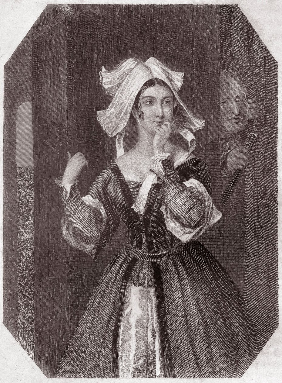 Mistress Page (The Merry Wives of Windsor) (circa 1838) from Gallery of the Women of Shakespeare by English School