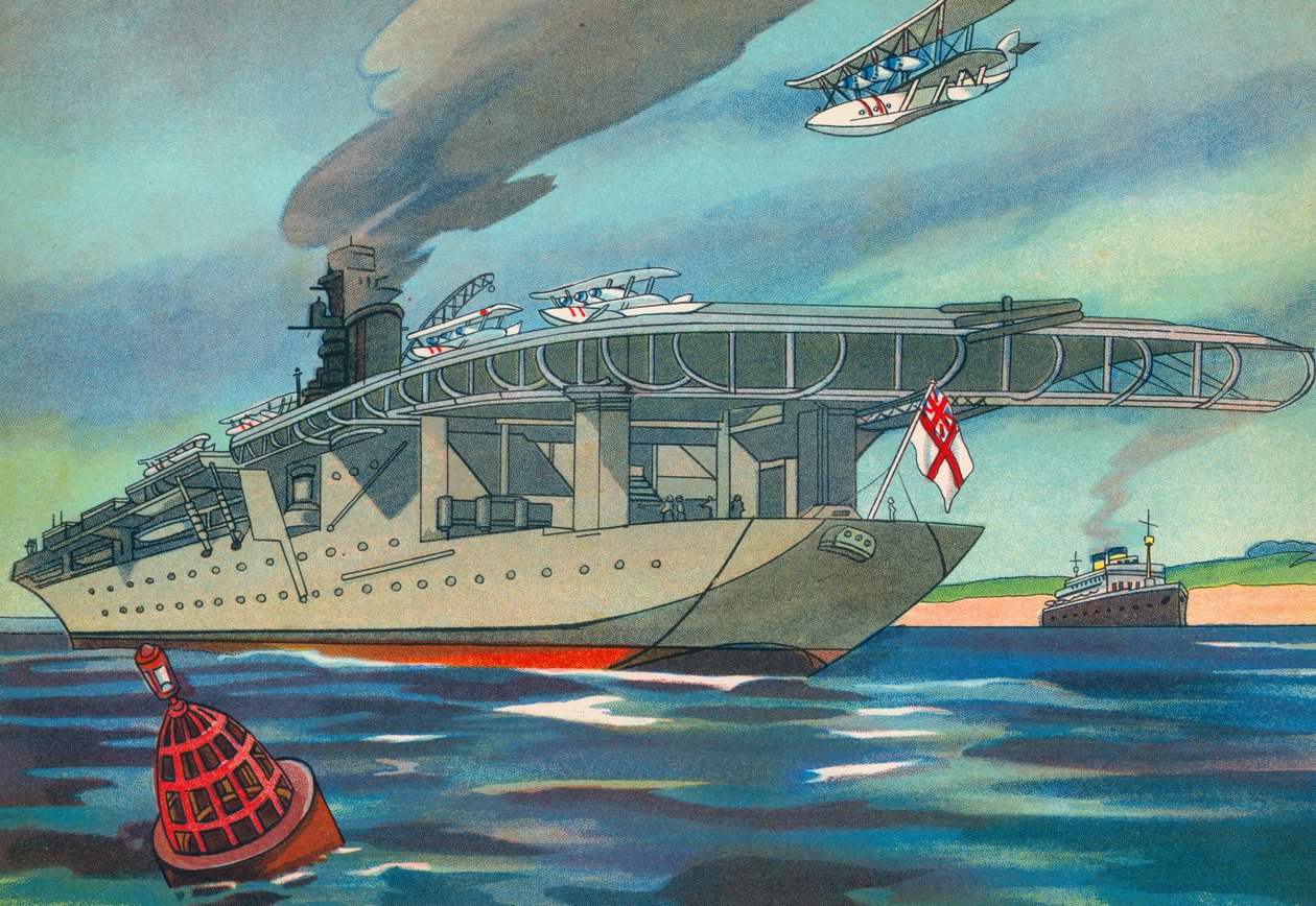 Modern Aircraft-Carrier by English School