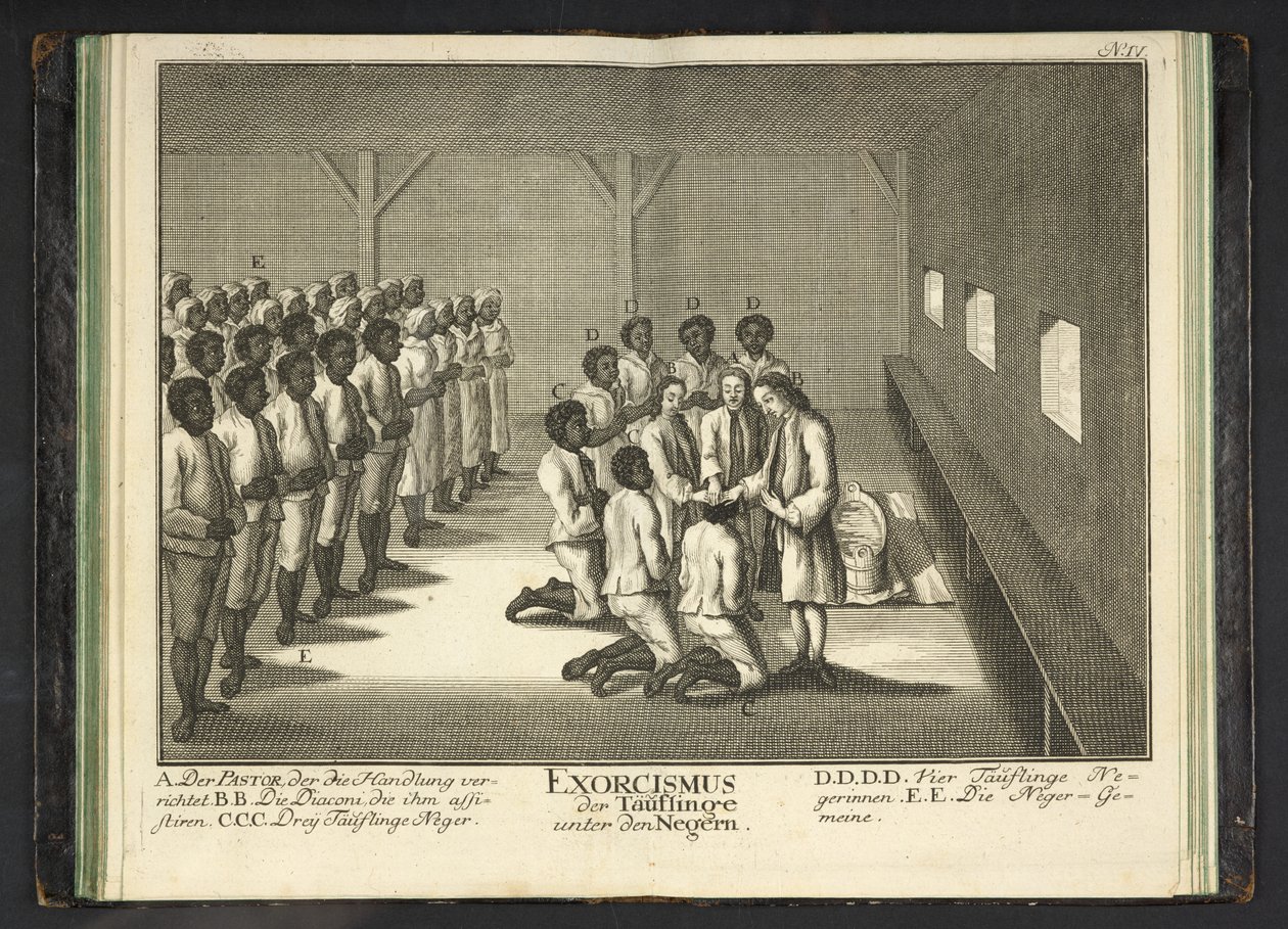 Moravian Congregation by English School