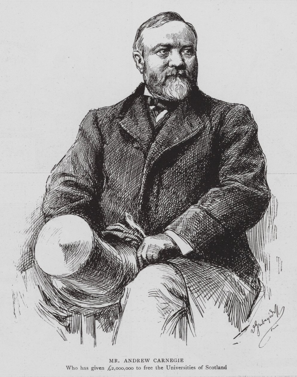 Mr Andrew Carnegie by English School