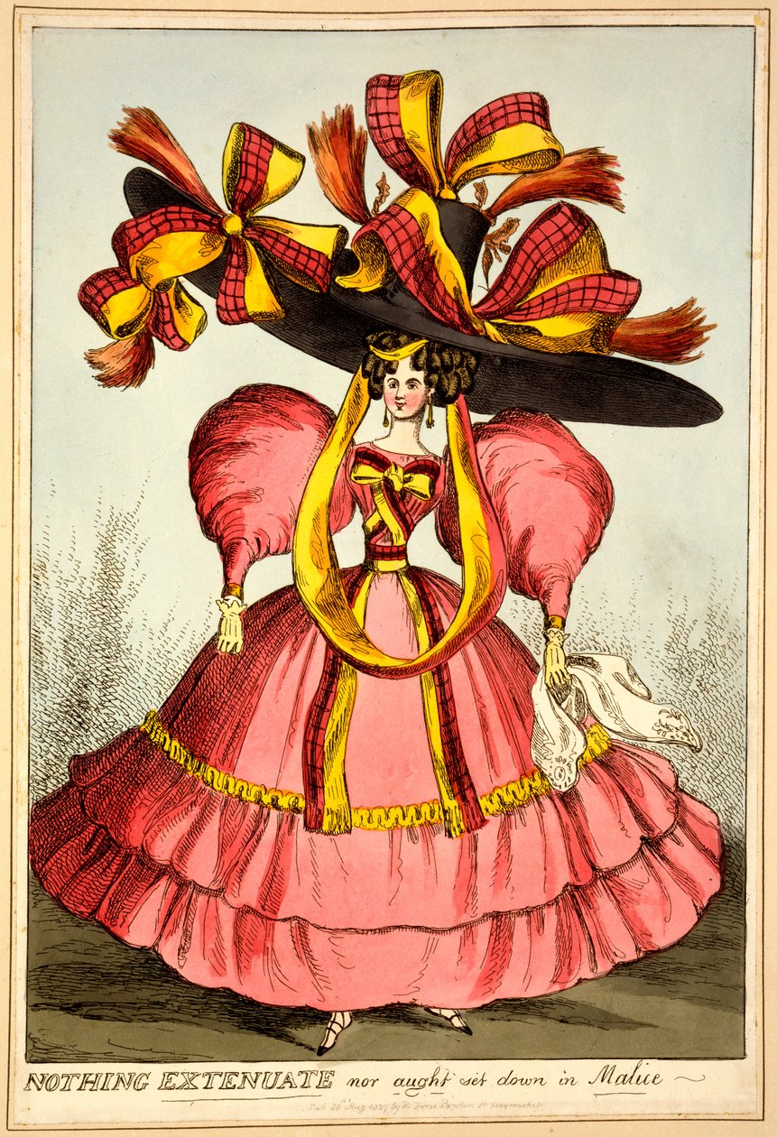 Nothing Extenuate nor Aught Set Down in Malice, 1827 by English School