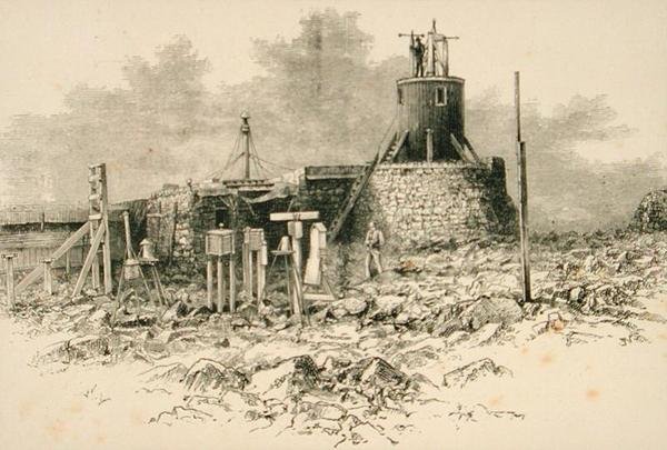 Observatory Station on the Summit of Ben Nevis, from 
