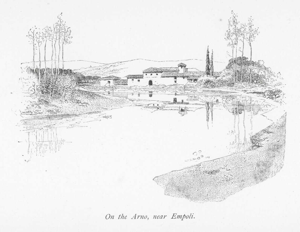 On the Arno, near Empoli by English School