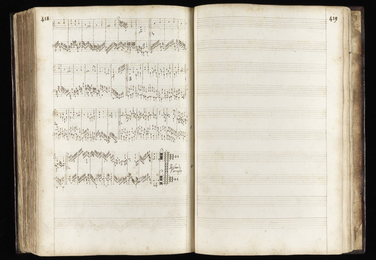 Jog on, jog on, the Footpath Way, Musical Score for 