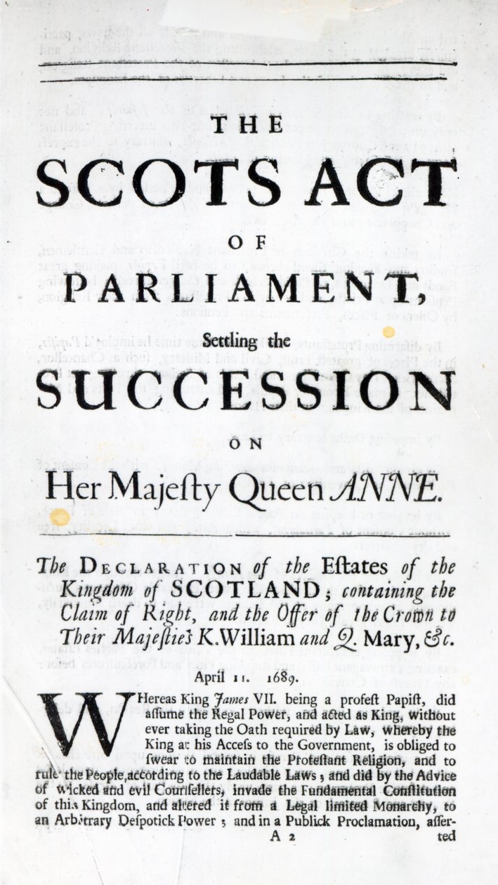 Pamphlet announcing 