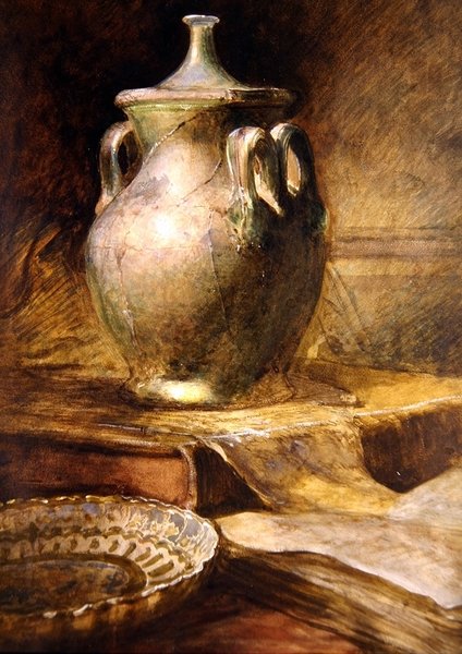 Persian Glass by English School
