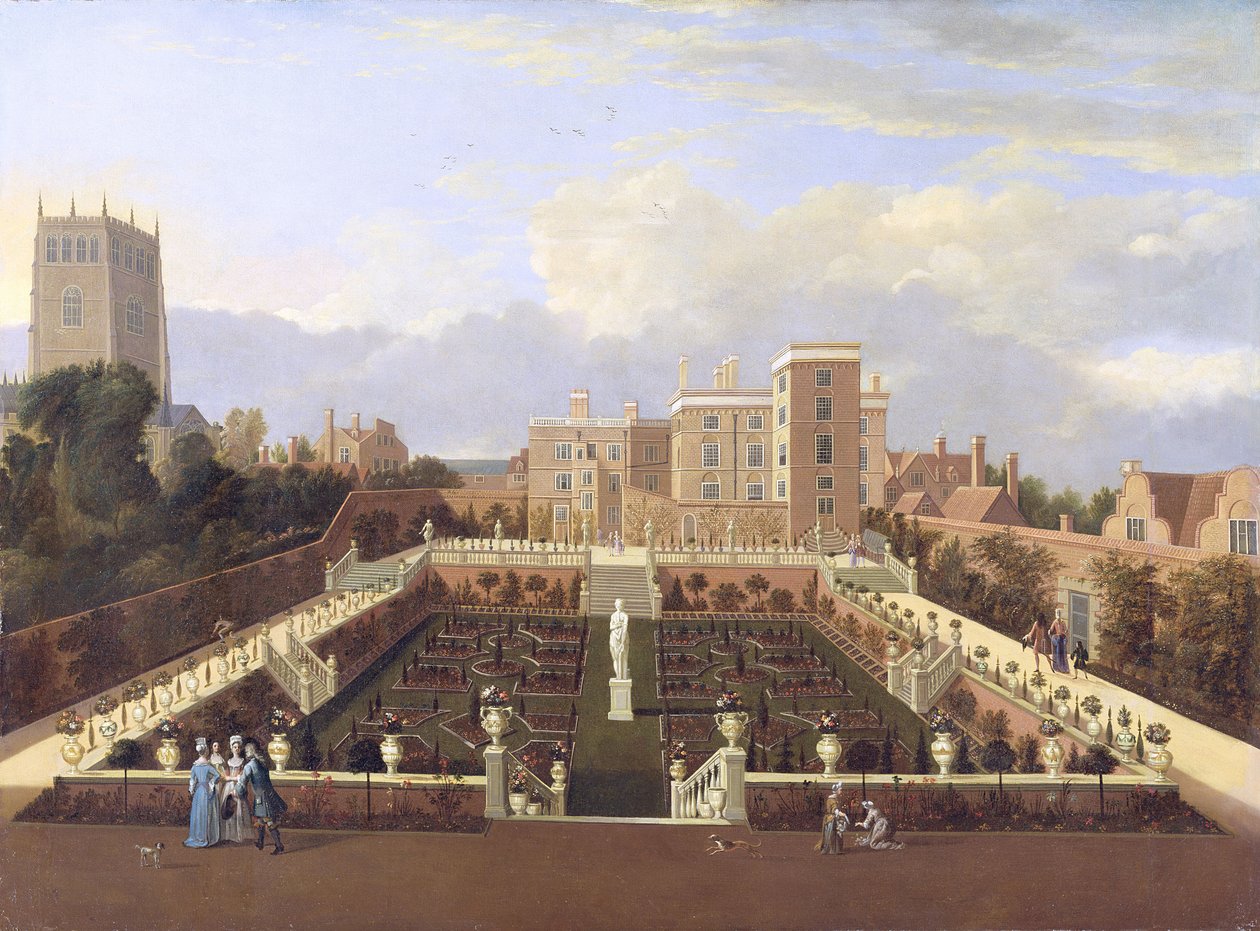 Pierrepont House, Nottingham, c.1708-13 by English School