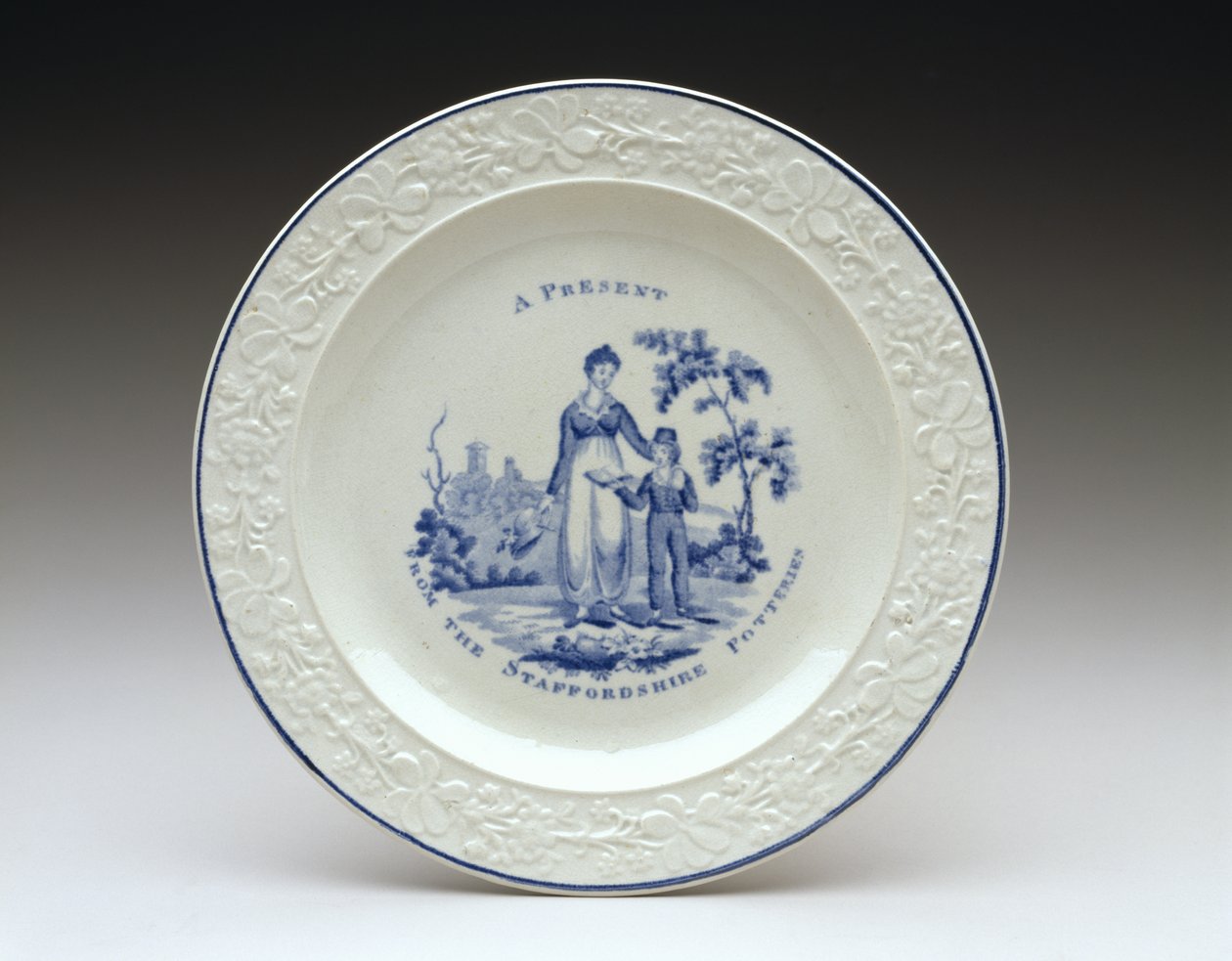 Plate by English School