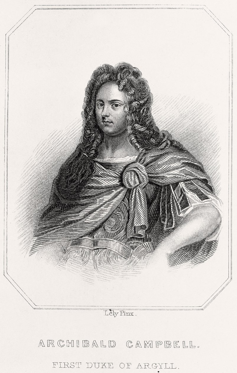 Portrait of Archibald Campbell by English School