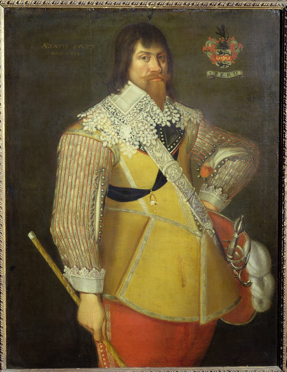 Portrait of Captain Daniel Goodricke by English School