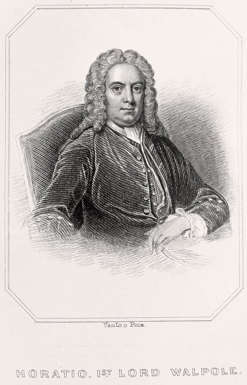 Portrait of Horatio, 1st Lord Walpole by English School