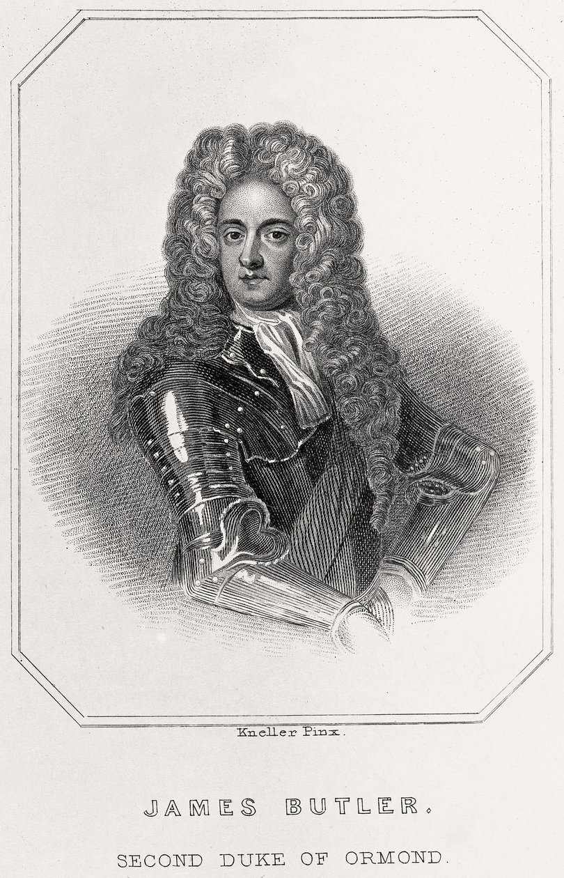 Portrait of James Butler, second Duke of Ormond by English School