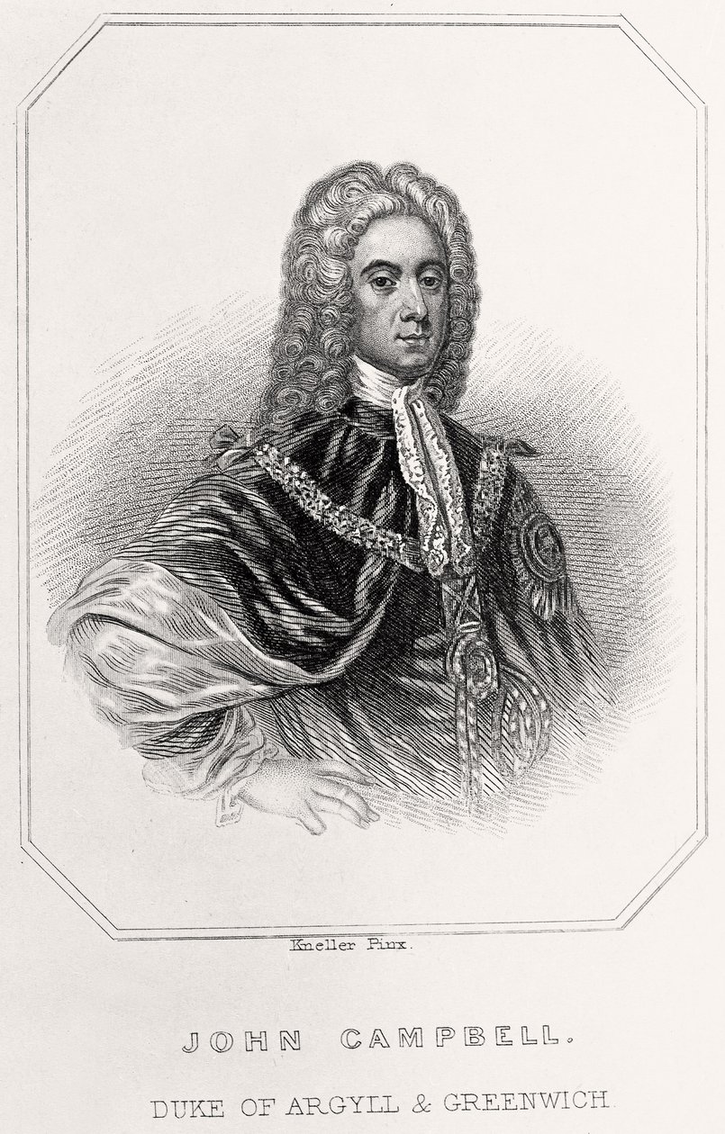Portrait of John Campbell, Duke of Argyll and Greenwich by English School