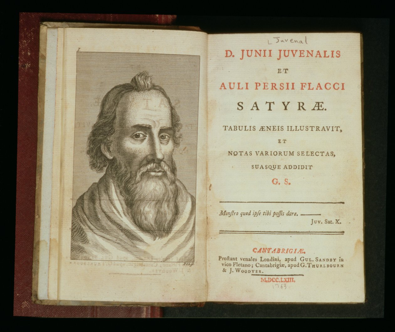 Portrait of Juvenal from 