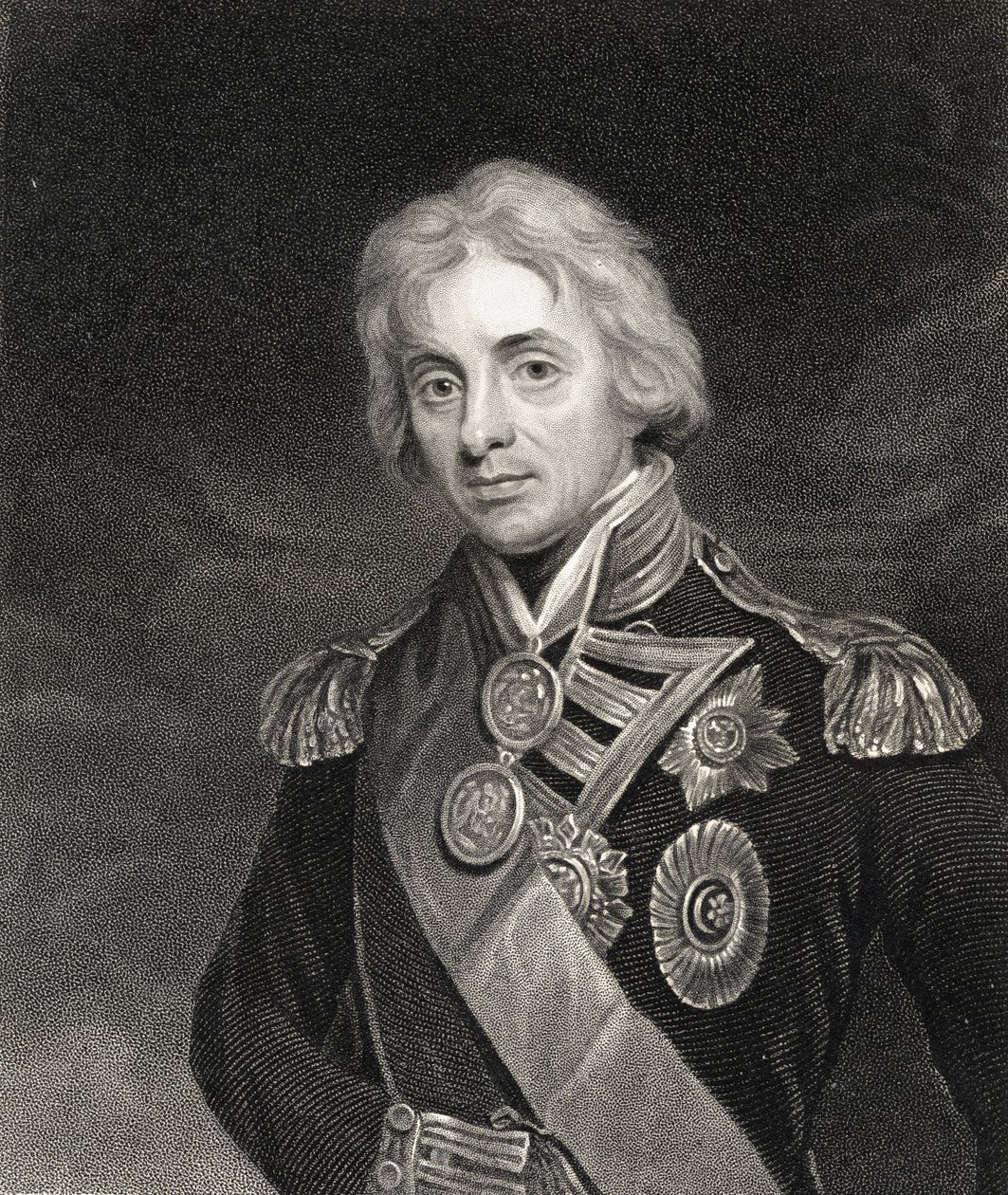 Portrait of Lord Horatio Nelson by English School