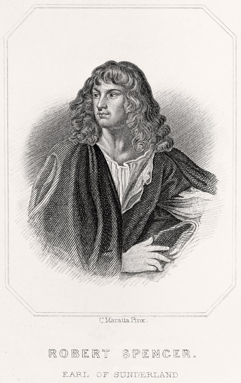 Portrait of Robert Spencer, Earl of Sunderland by English School