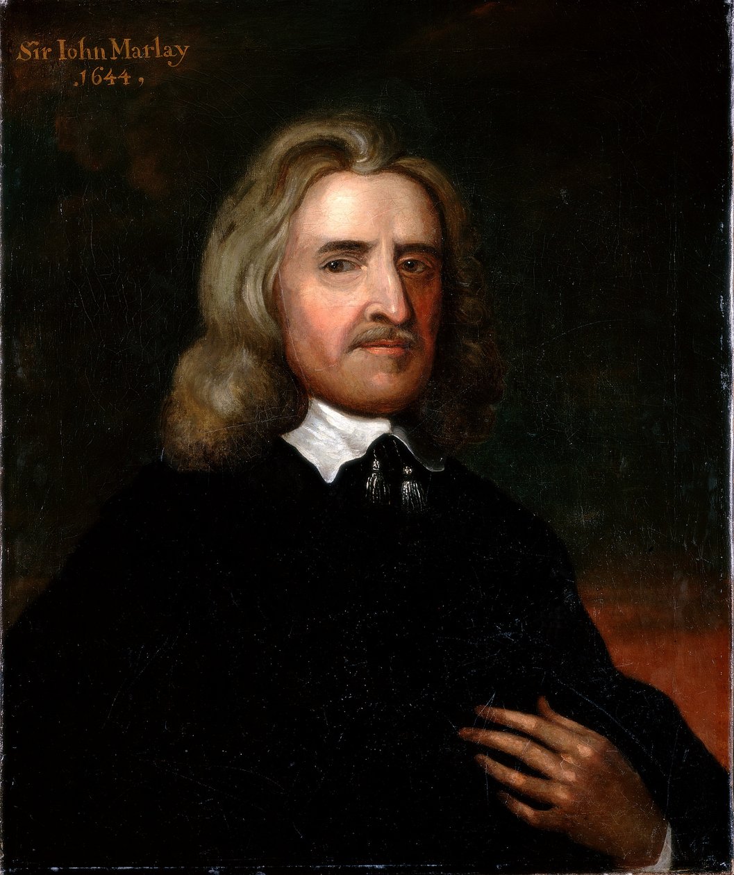 Portrait of Sir John Marlay by English School