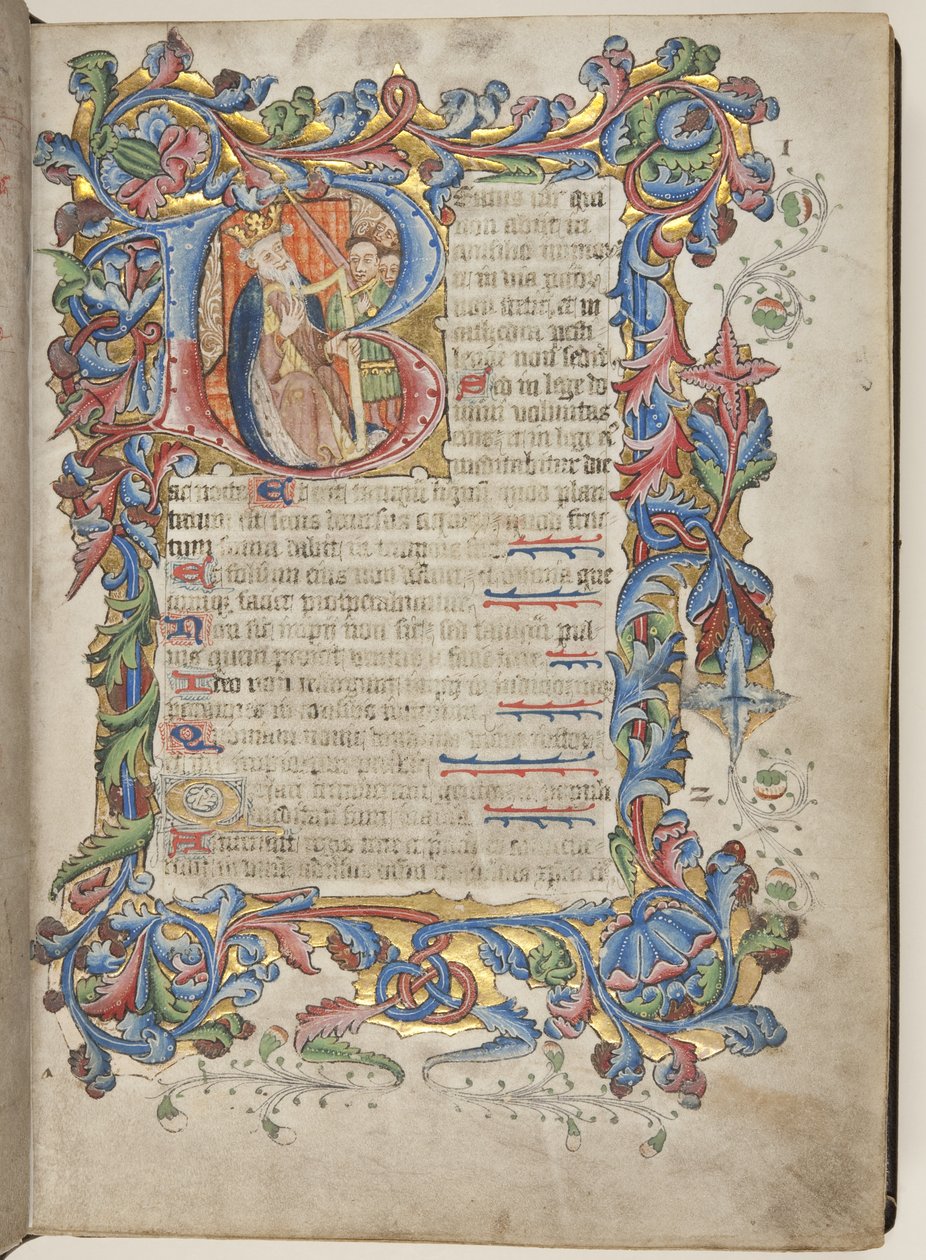 Psalter with Sarum Use Calendar, c.1425-75 by English School