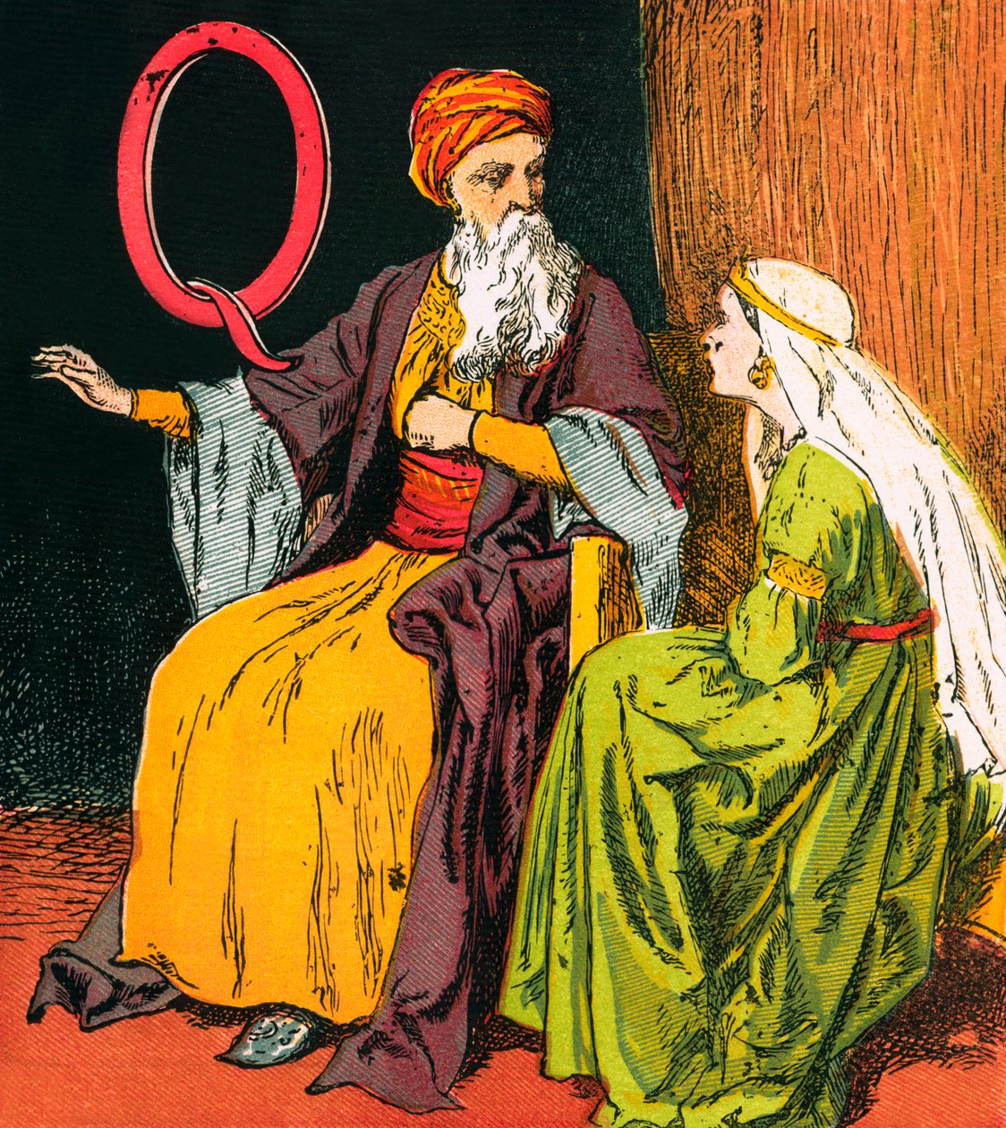 Queen of Sheba by English School