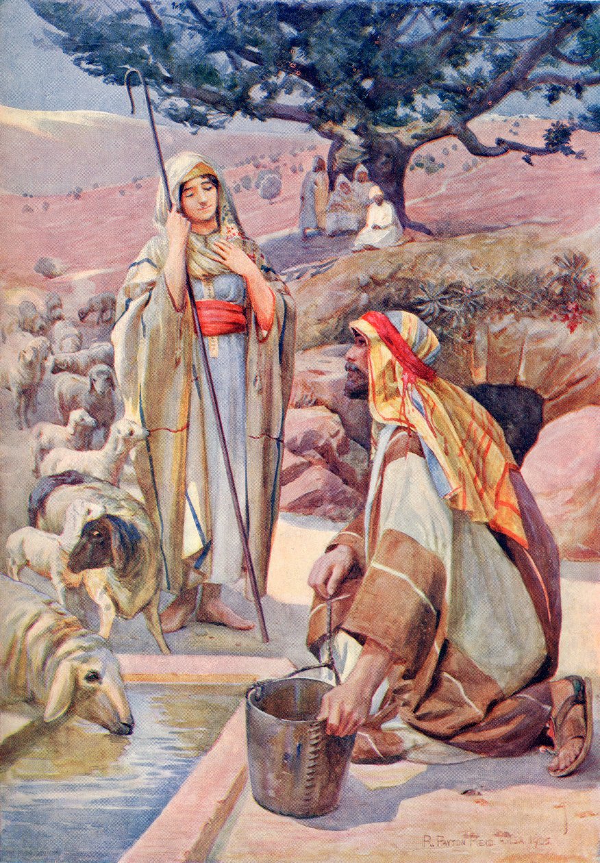 Rebekah at the Well, from 