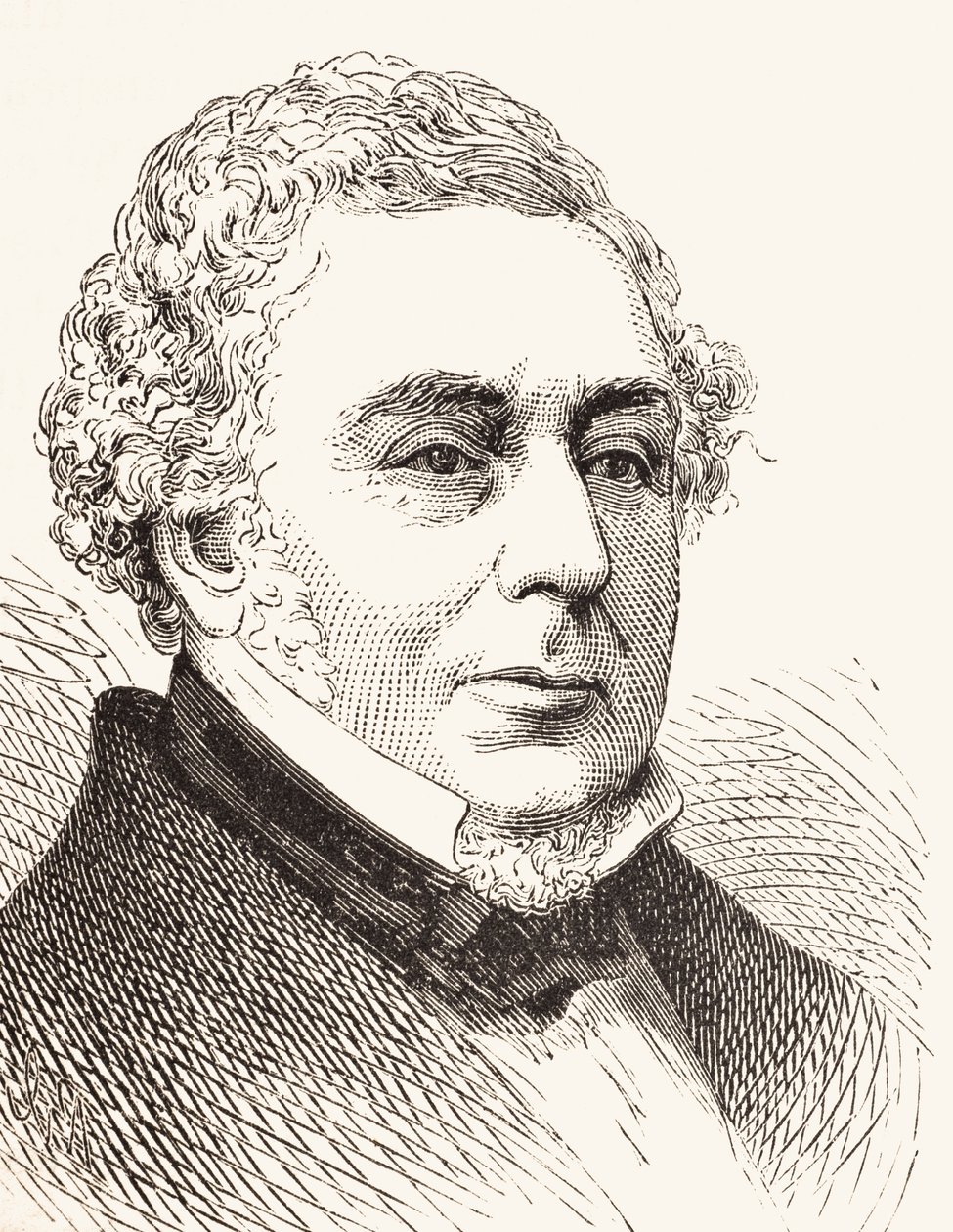 Robert Stephenson, from The National and Domestic History of England by William Hickman Smith Aubrey, published London, c.1890 by English School