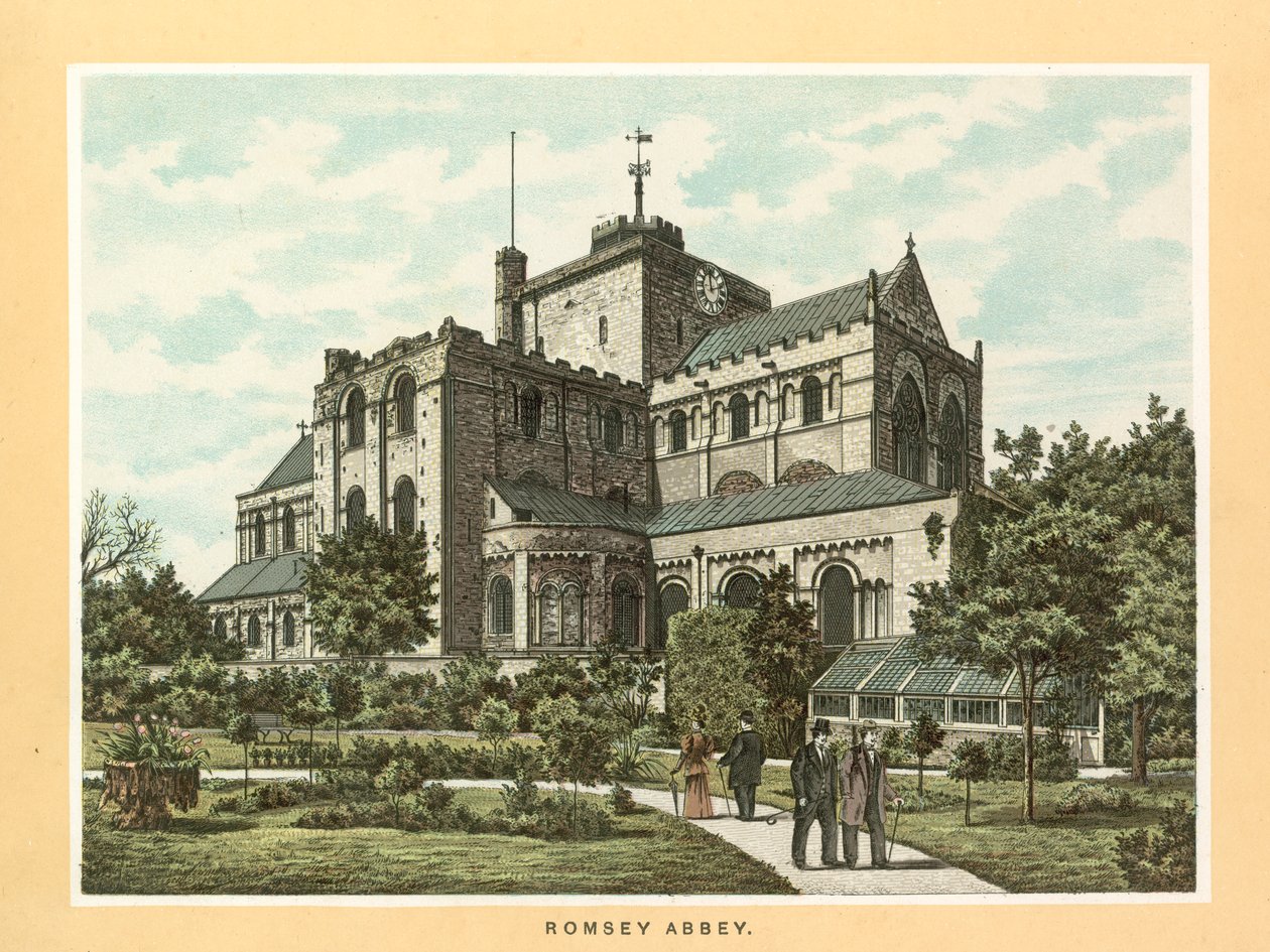 Romsey Abbey by English School