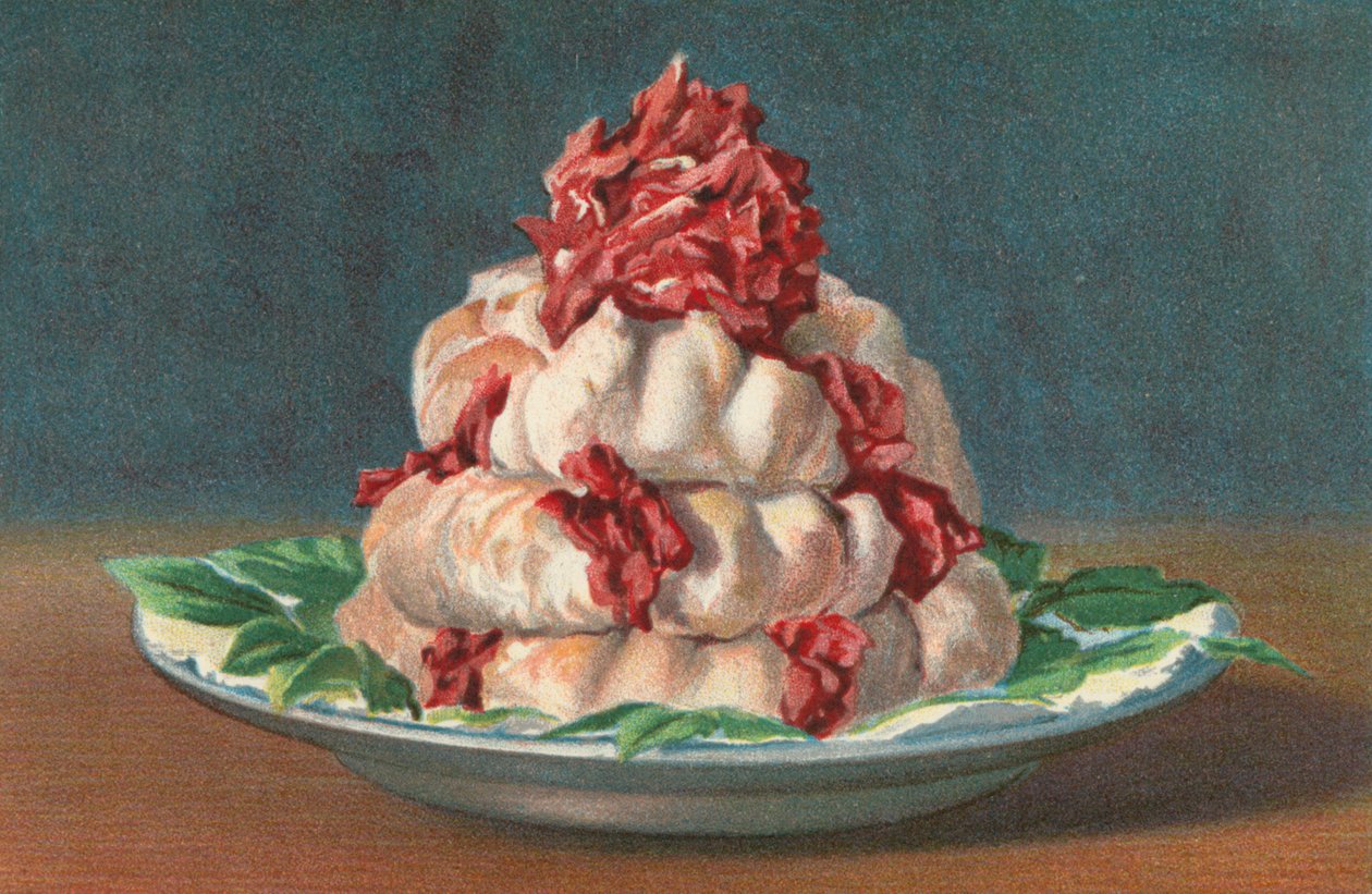 Rose Meringue by English School