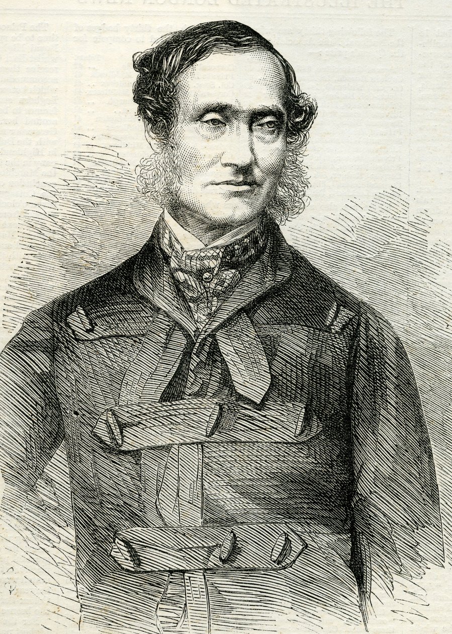 Rutherford Alcock from The Illustrated London news 23rd July, 1864 by English School