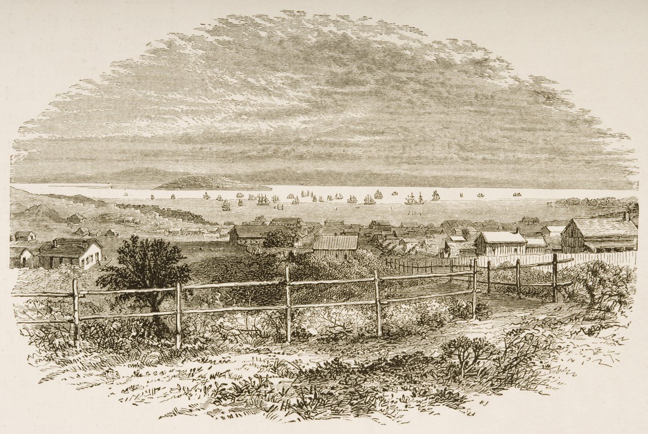 San Francisco in 1849, from 
