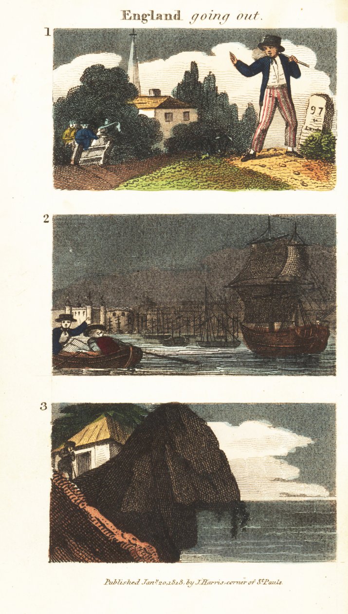 Scenes in England, Regency Era by English School