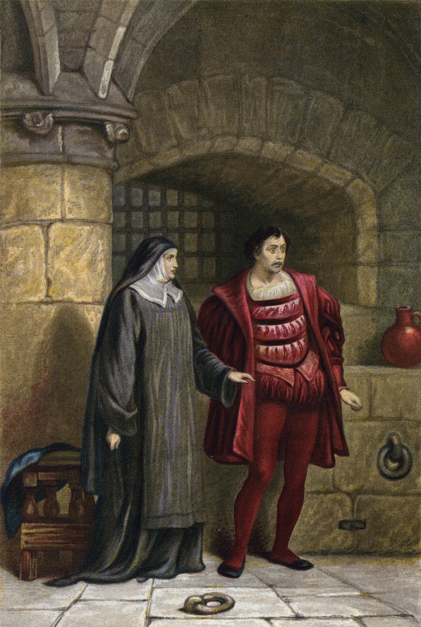 Shakespeare, Measure for Measure, Act III, Scene 1 by English School