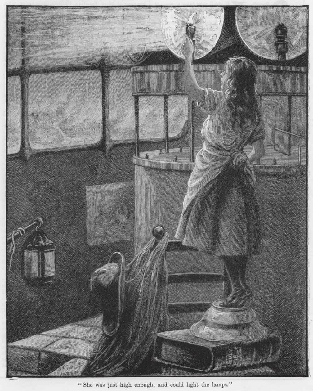 She was just high enough, and could Light the Lamps by English School