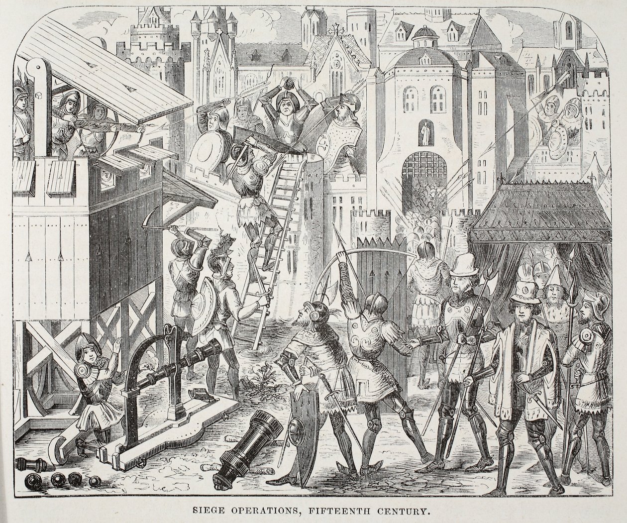 Siege Operations, Fifteenth Century by English School