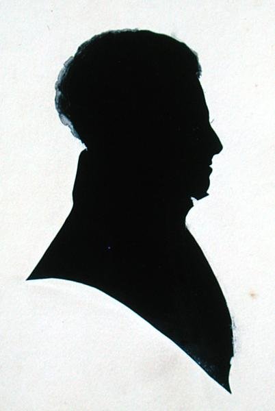 Silhouette of GB, from Michael Faraday