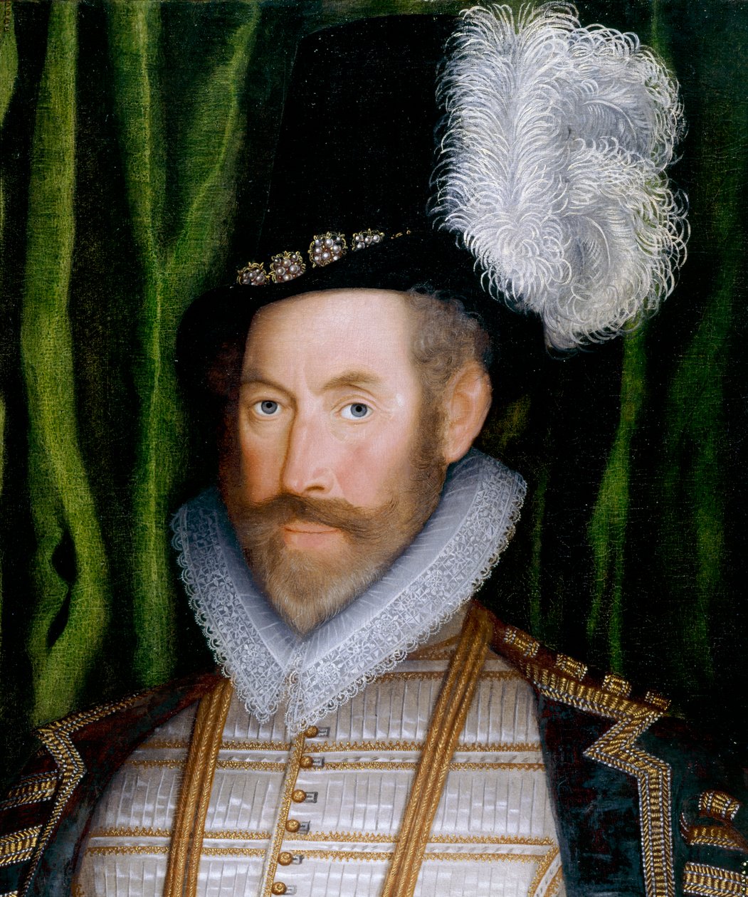 Sir Jerome Bowes (detail) by English School