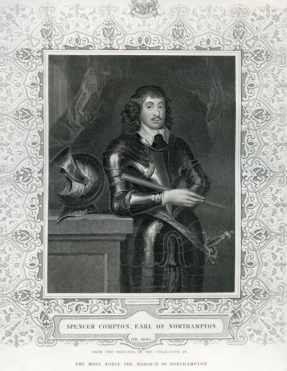 Spencer Compton, 2nd Earl of Northampton (1601-43) by English School