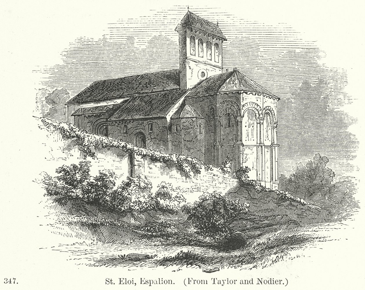 St Eloi, Espalion by English School