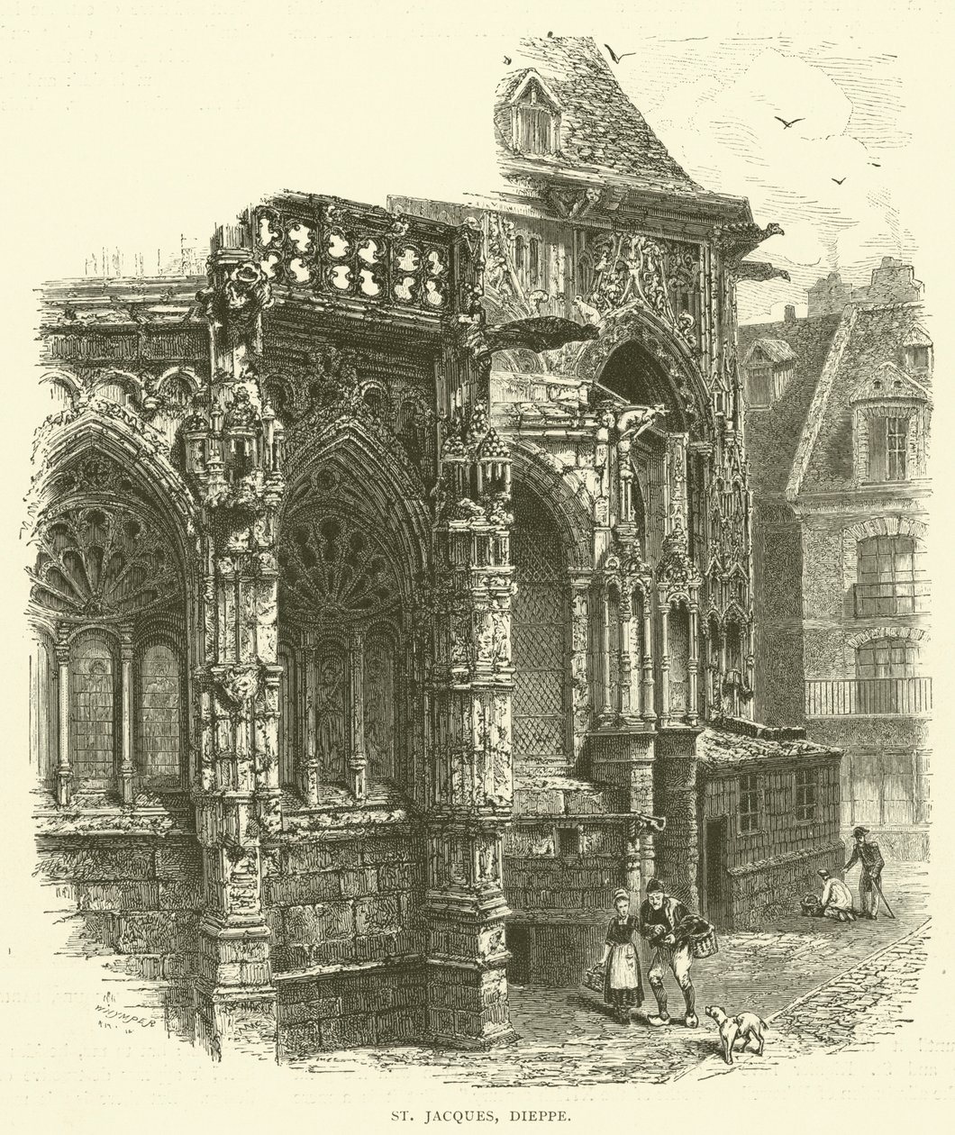 St Jacques, Dieppe by English School