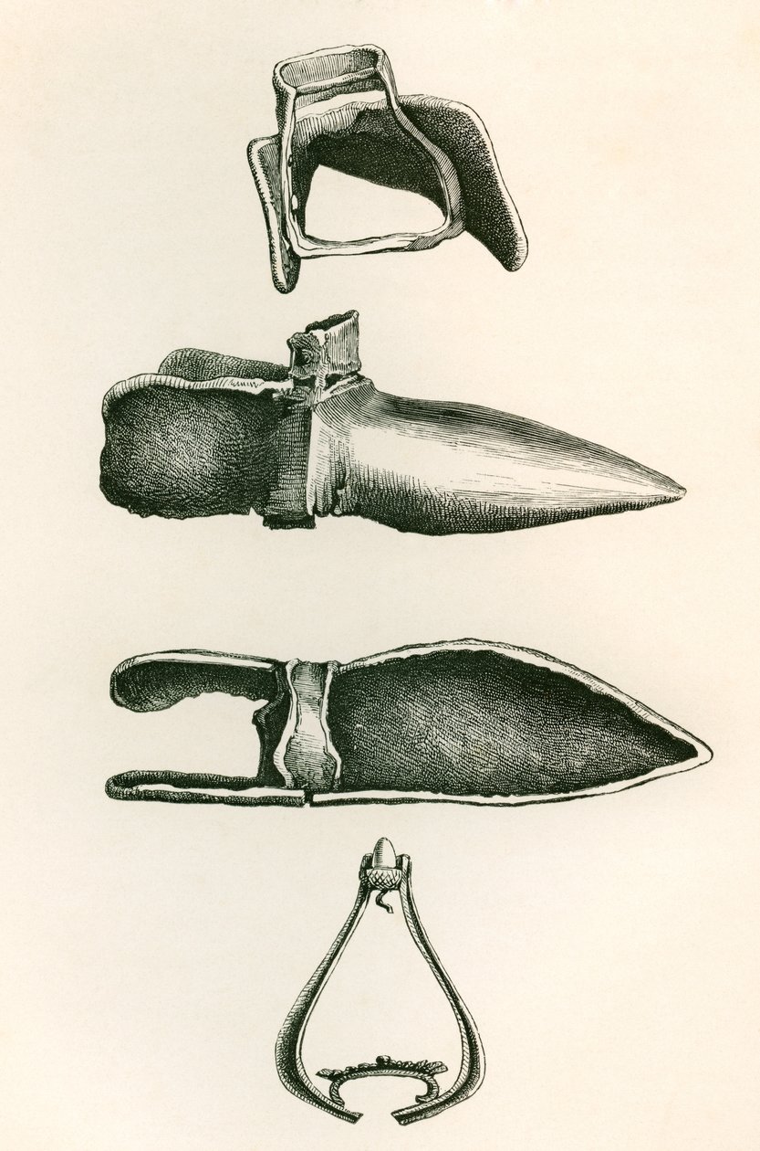 Stirrups and Sollerets by English School