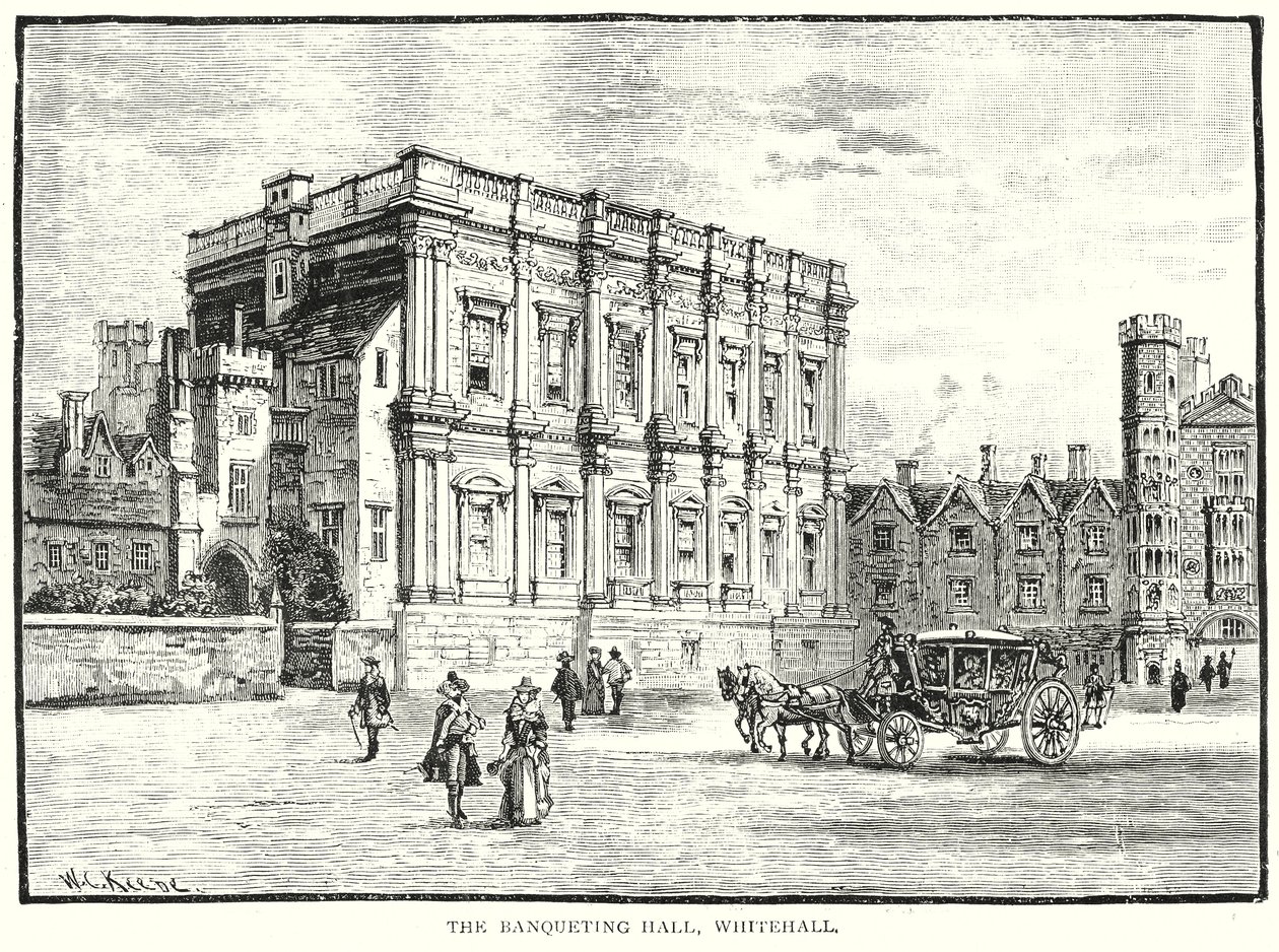 The Banqueting Hall, Whitehall by English School