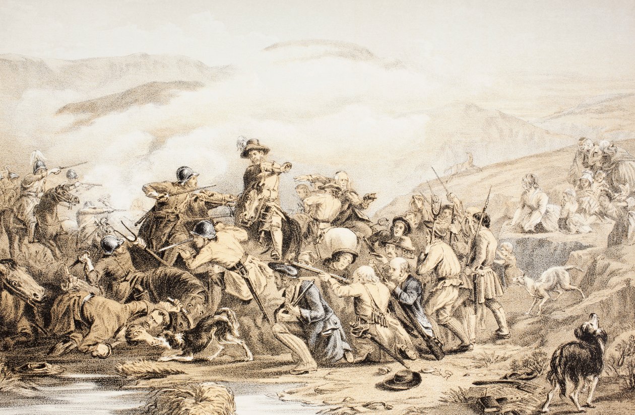 The Battle of Drumclog, 1st June 1679, from 