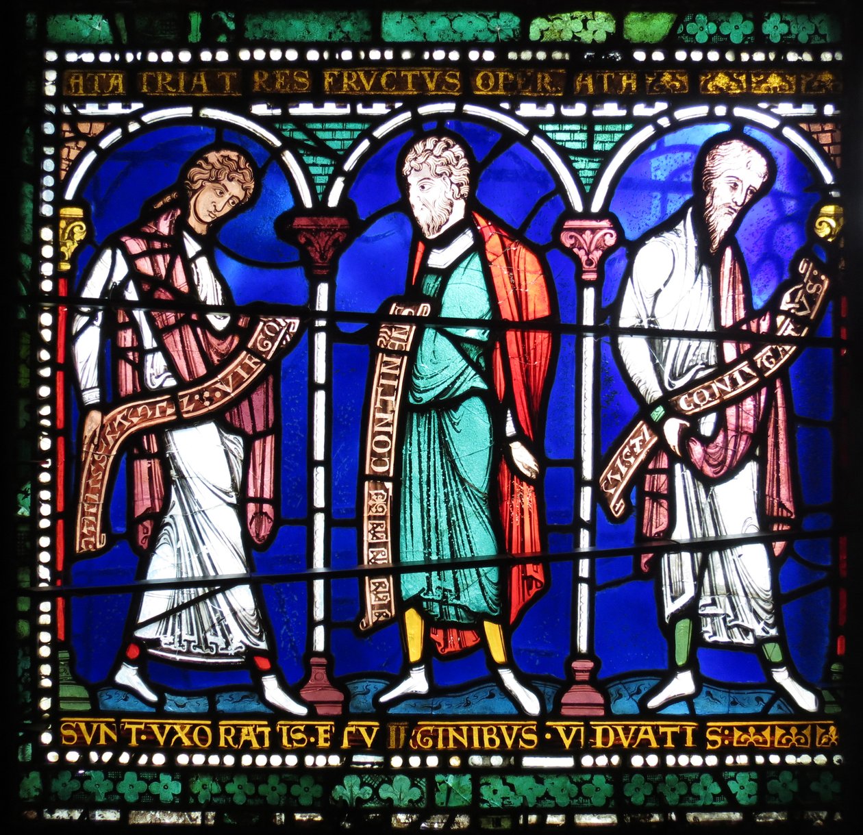 The Blessed States, Canterbury Cathedral by English School
